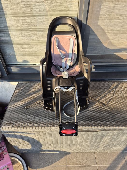 Scaun copil bicicletă Groovy Polisport, negru
