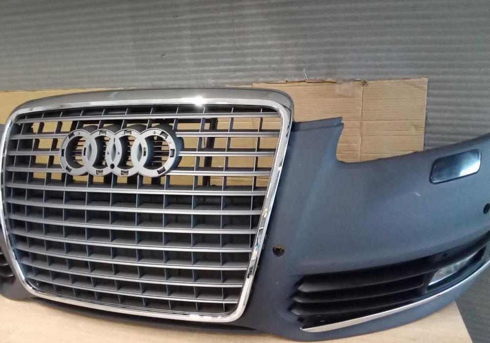 Pachet Bara fata completa grila radiator Audi A6 C6 FACELIFT 2008-2010
