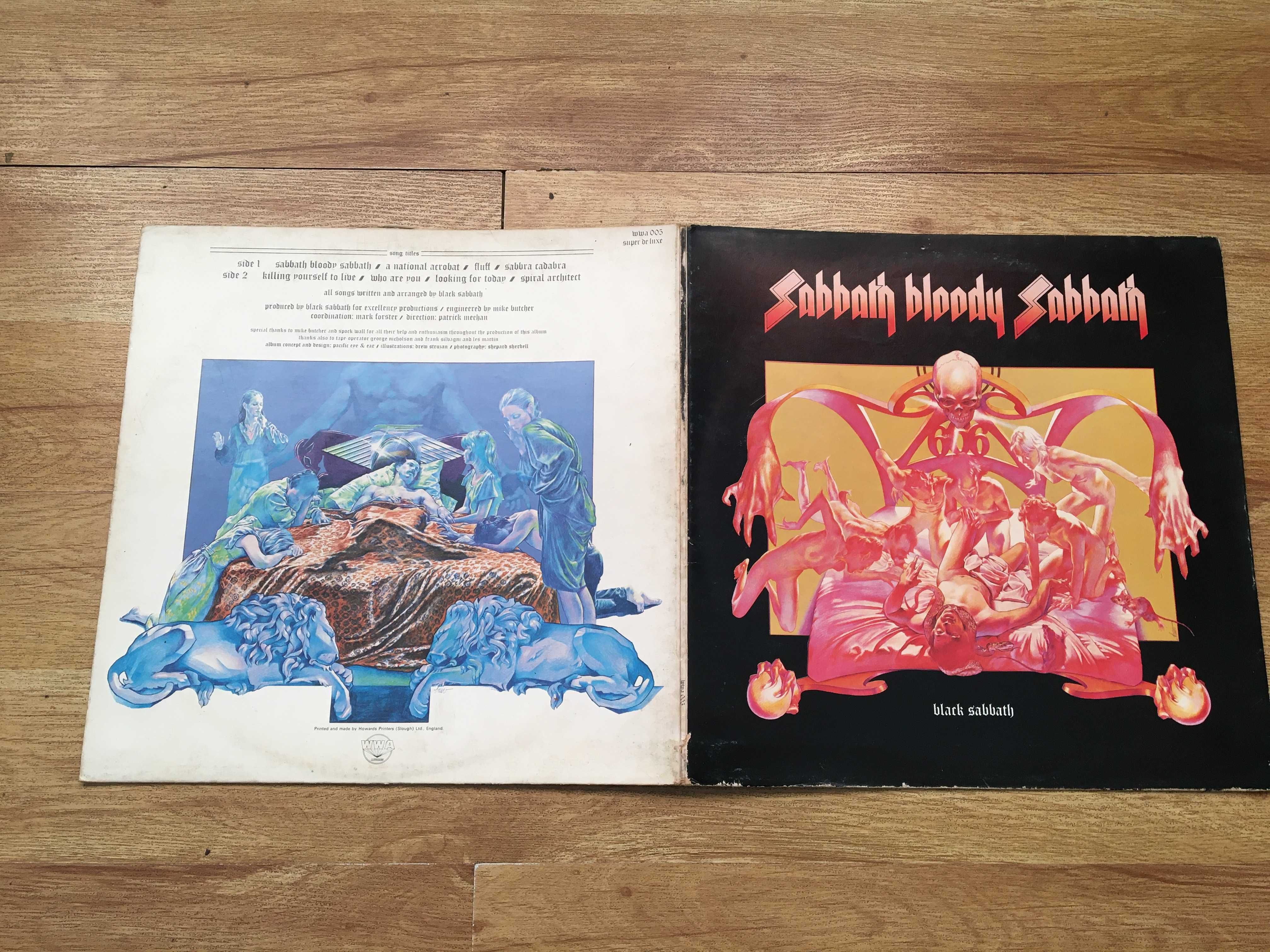 Viniluri  Slipknot, Immortal , Black Sabbath , Status Quo , Genesis