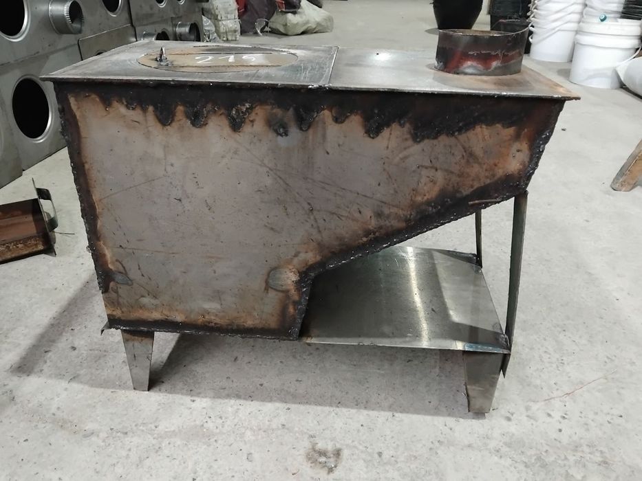 O'tin pechka qalin listdan