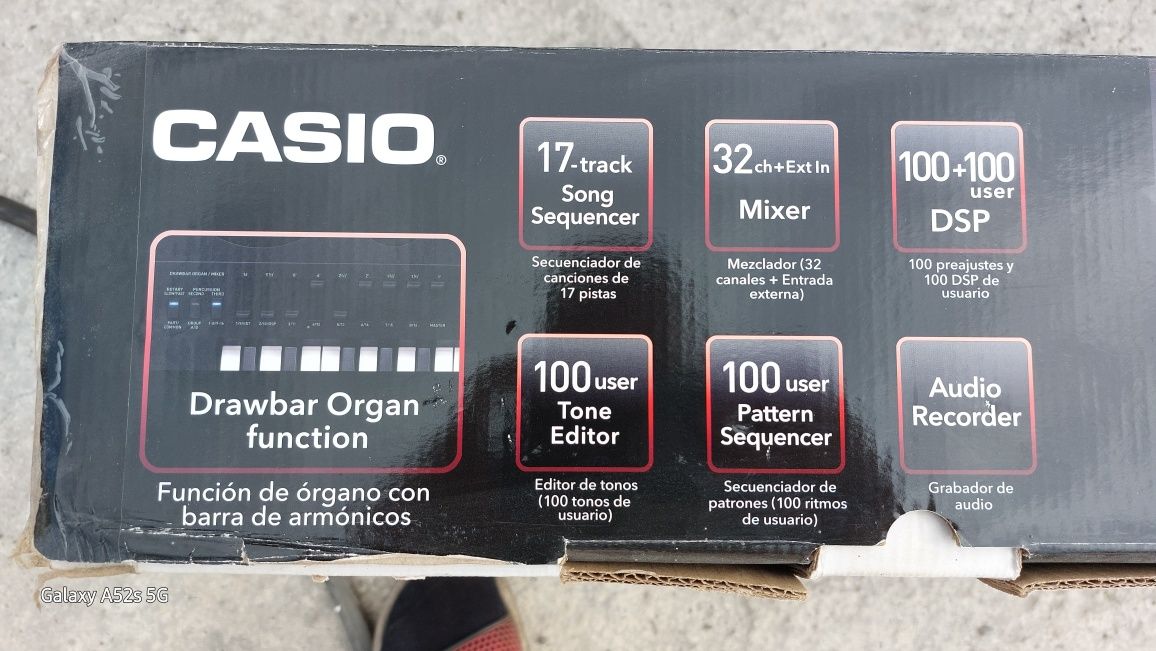 Orga Pian Casio CTK7200