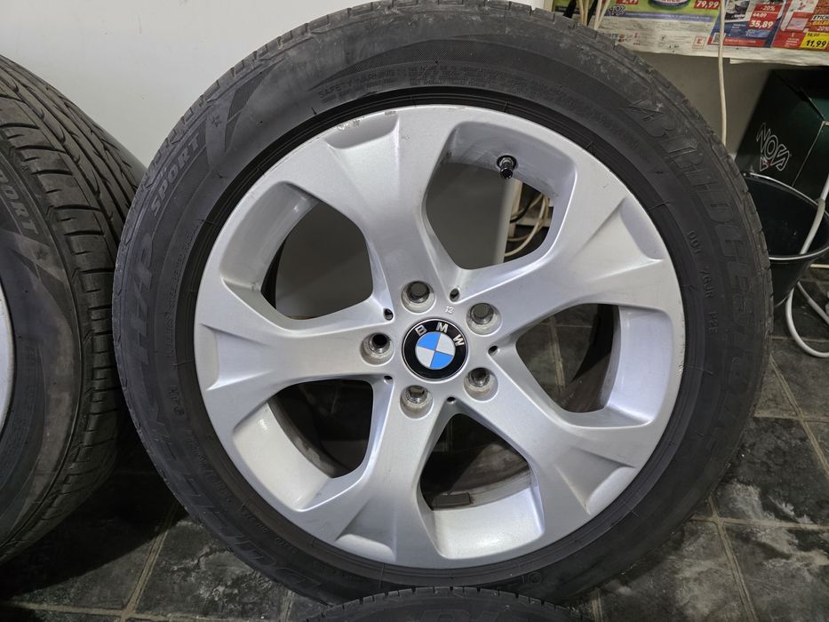 Jante BMW X1  2014 e84 + anvelope Brigestone 225/50/R17 + senzori !