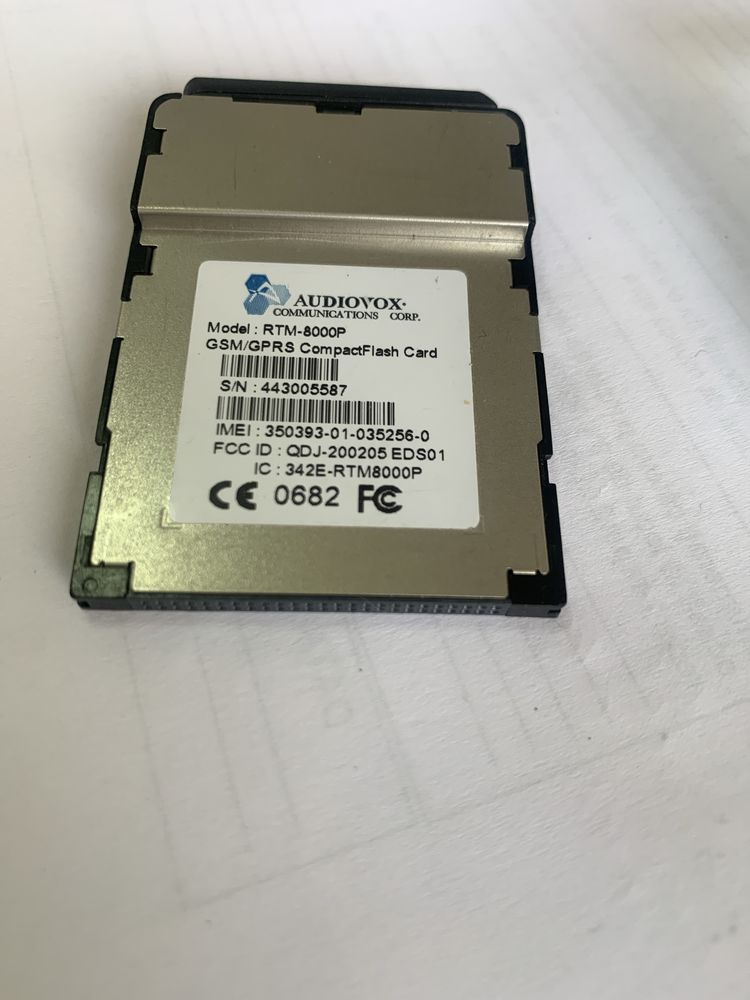 Gsm compact flash adapter