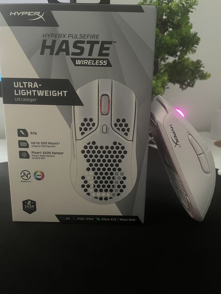 Mouse gaming wireless Pulsefire Haste