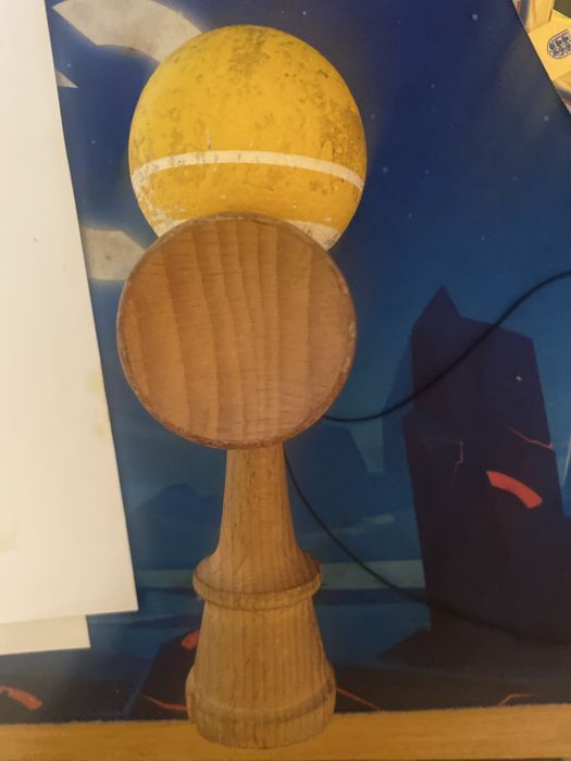 Vand kendama broken shape cu tama anti skid 2.0