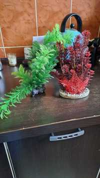 Vând 2 plante artificiale pentru acvariu