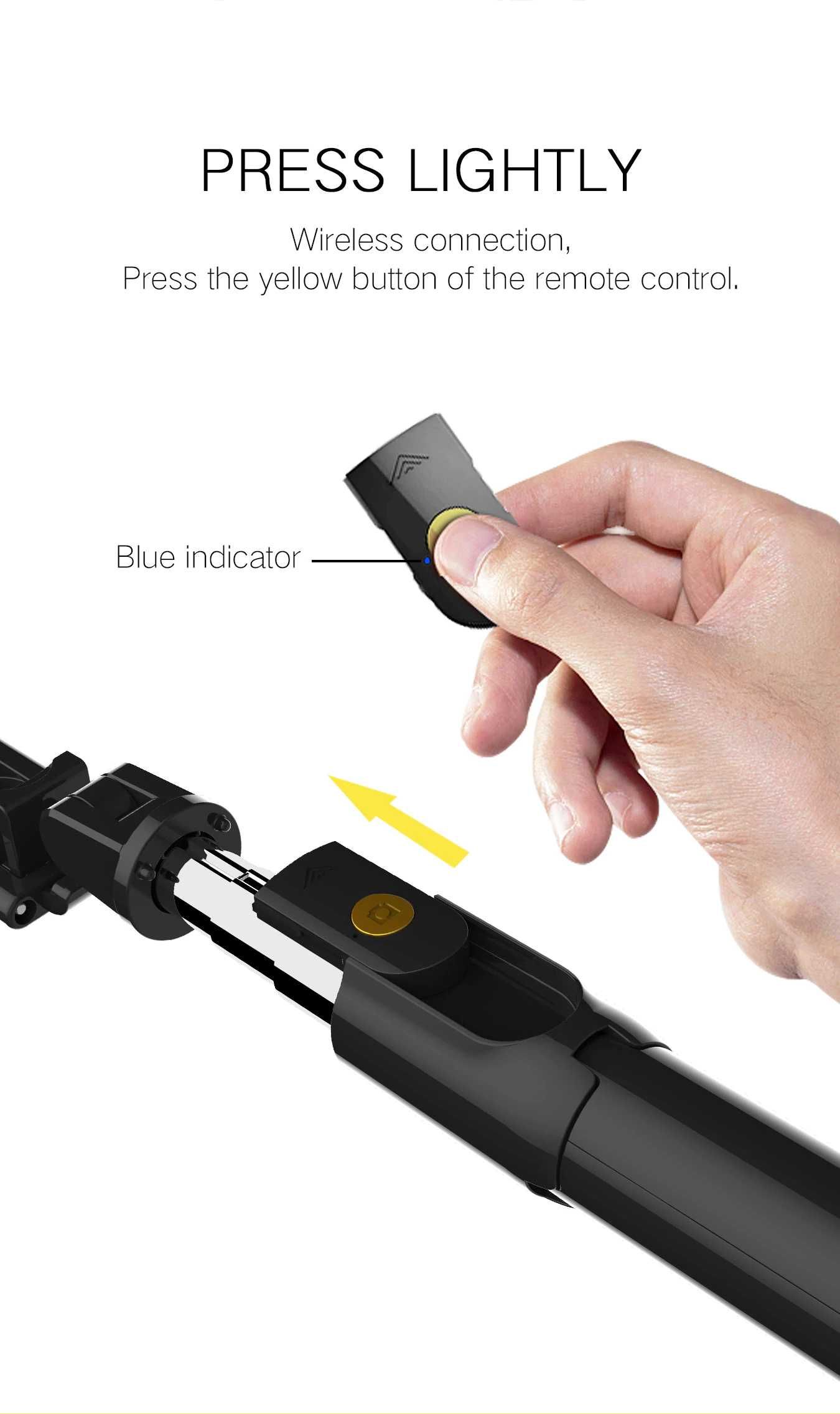 Уникален Селфи Стик 3 в 1 Трипод Bluetooth Selfie Stick НАЛИЧНО!!!