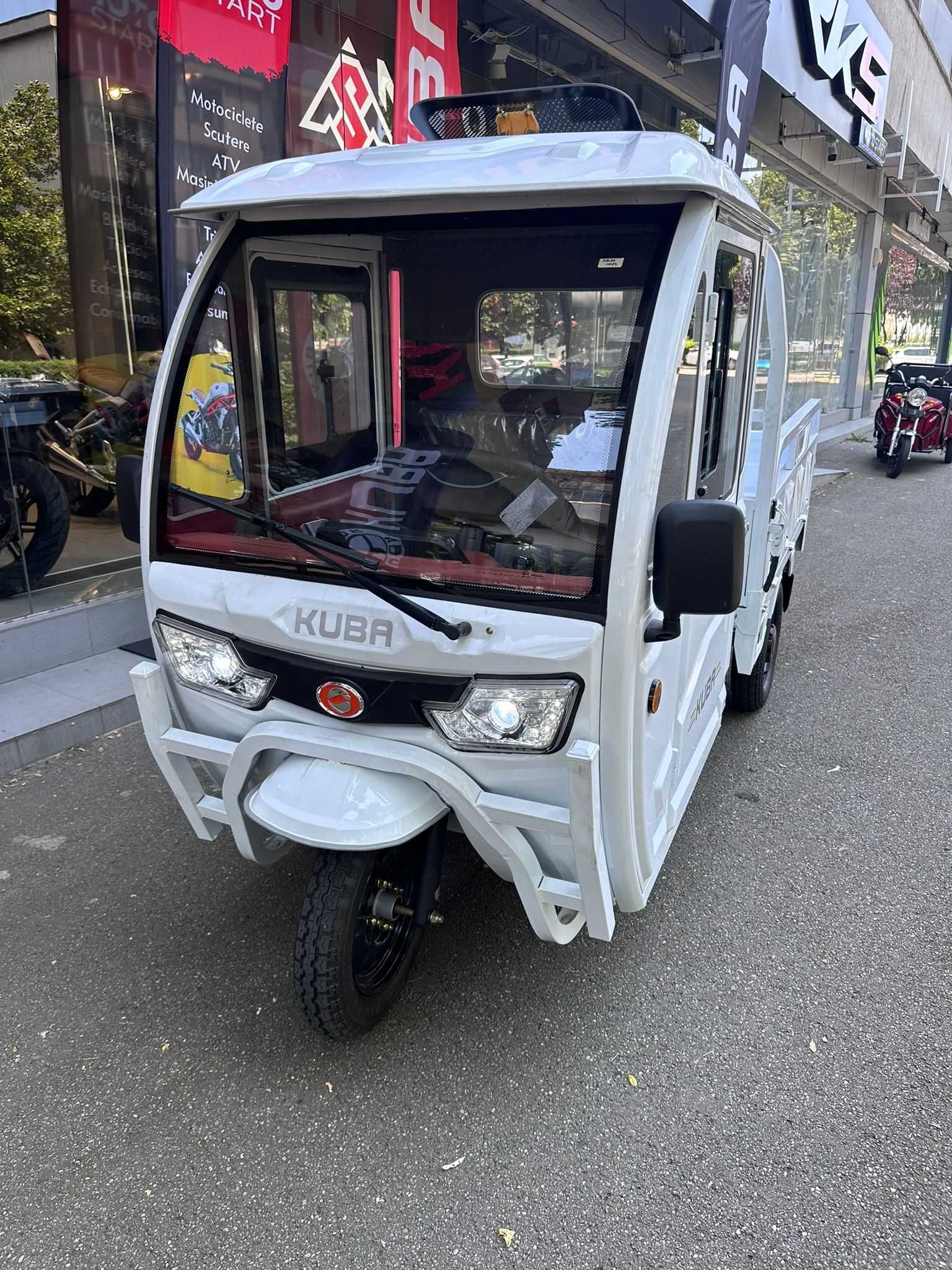 Kuba E-kamyonet Triciclu Electric FARA PERMIS