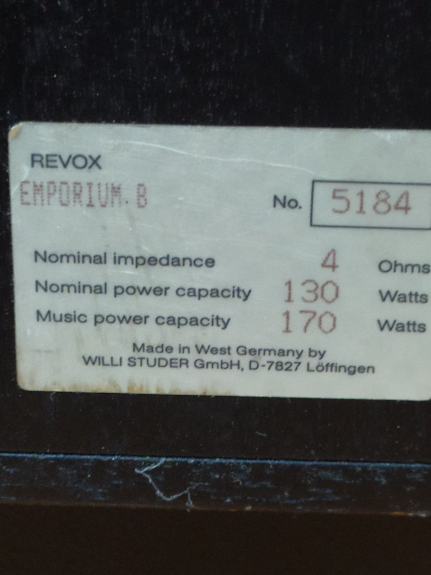 Revox Emporium B