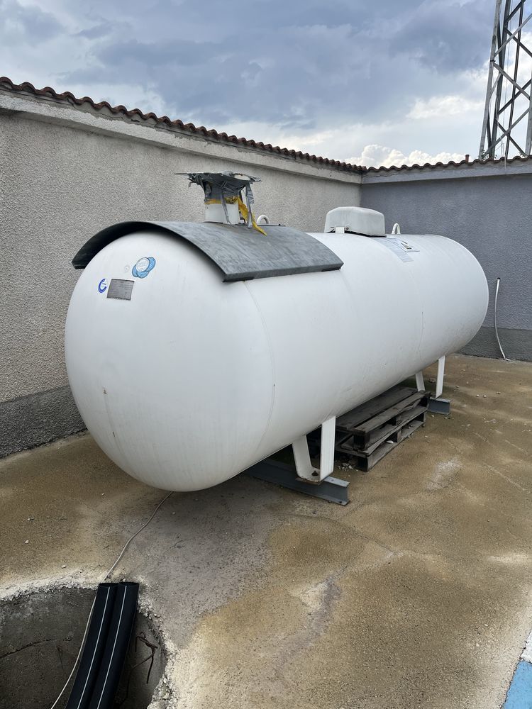 Газов резервоар цистерна газстанция