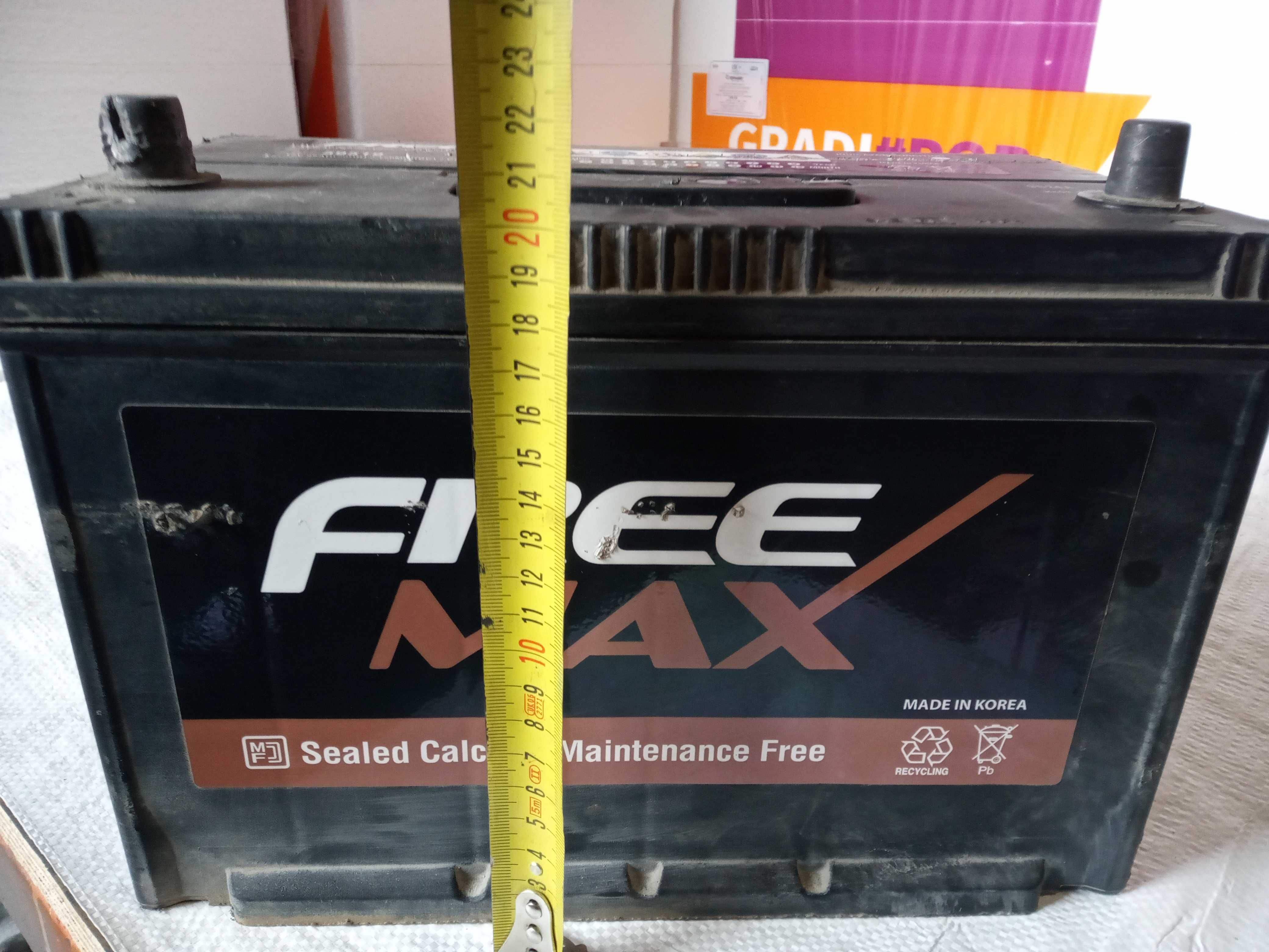 Продавам Акумулатор 95Ah Free max