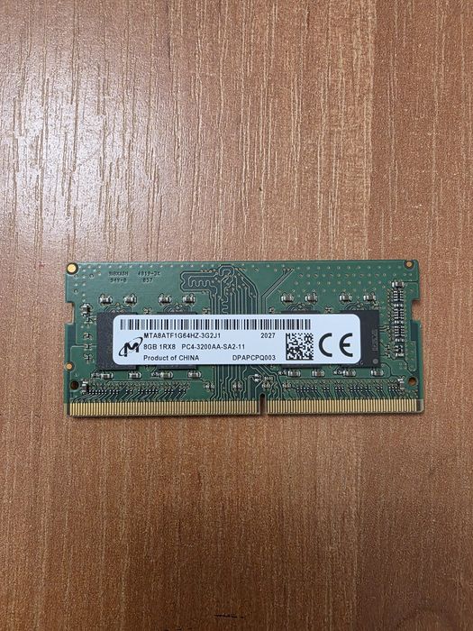 Озу 8 gb штатная от ноутбука asus