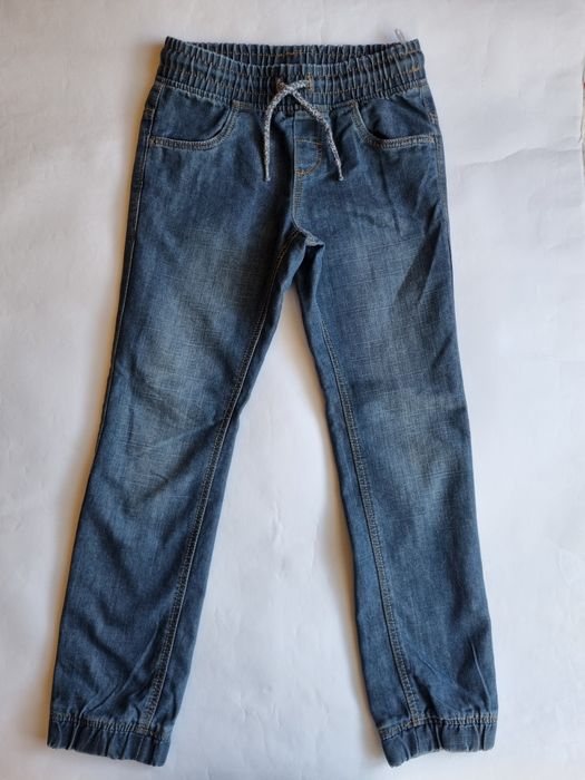 Дънки Palomino и раирана блуза с джоб, размер 128 см.