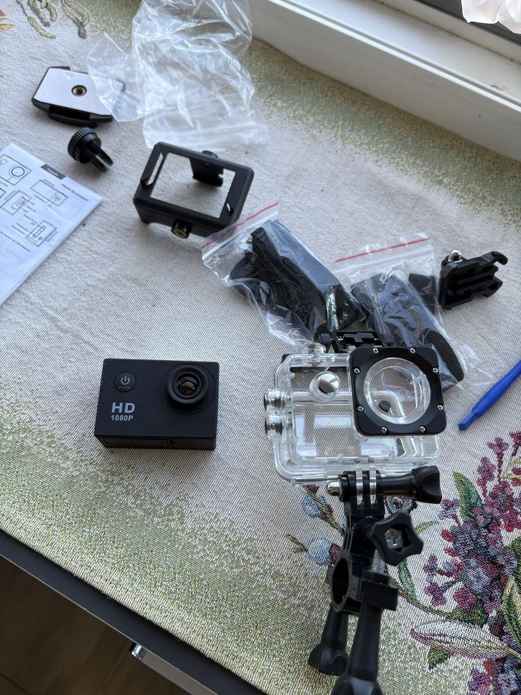Екшън камера/HD Action camera 5.08 сm LCD