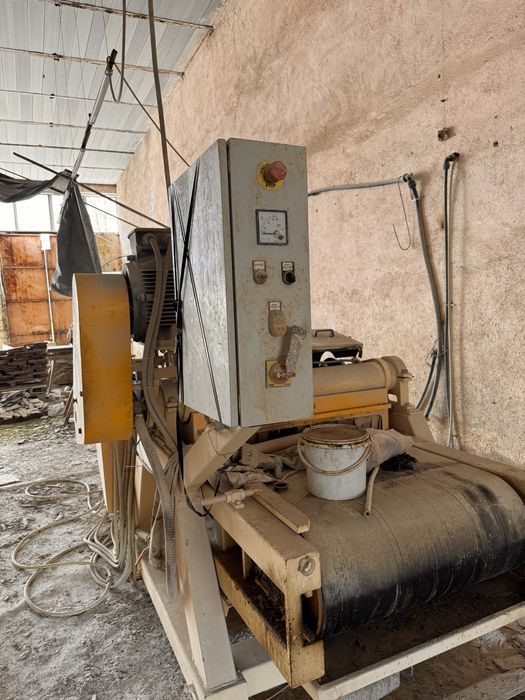 Лентова машина за рязане на камък с пет диска mkn 350