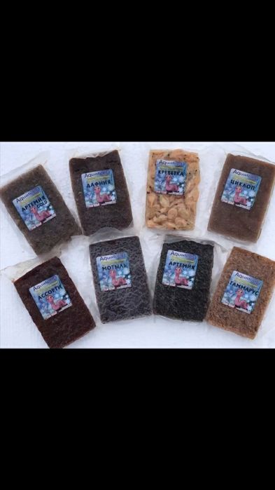 Корма для акквариумных рыбок