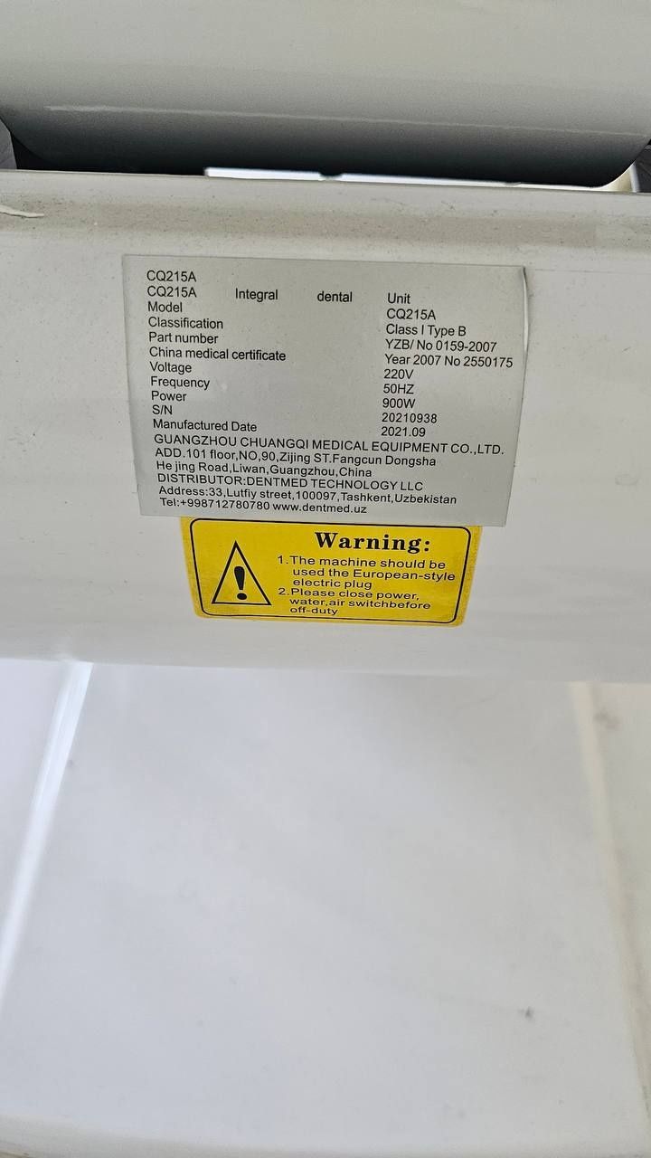 Stomotologik kreslo