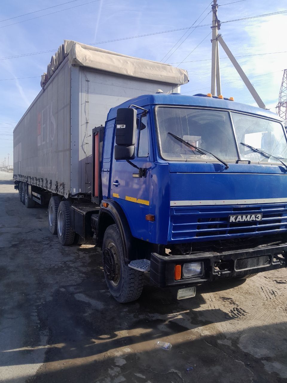 Kamaz 54115 tirkama