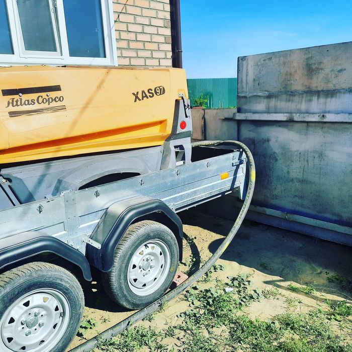 Компрессор в аренду, опрессовка, продувка, отбойные молотки и т.д.