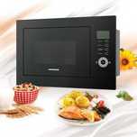 Нова микровълнова фурна за вграждане Heinner HMW-25BIGBK, 25 L, 900 W