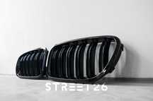 Grile duble M BMW Seria 5 F10 F11 negru lucios