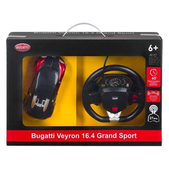 Bugatti Veyron 16.4 Grand Sport Червена кола с дистанционнo
