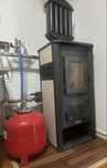 Termosemineu FERROLI lemn si carbuni , 22 kw