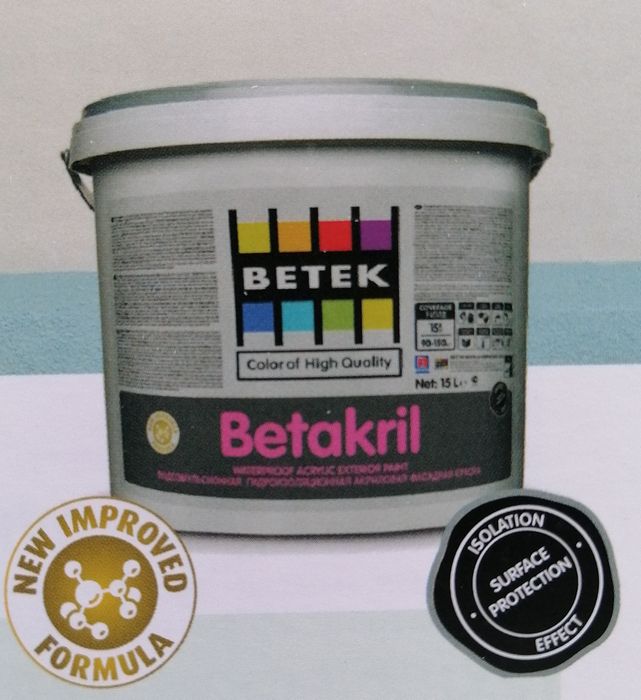 Betek Betakril - фасадная краска