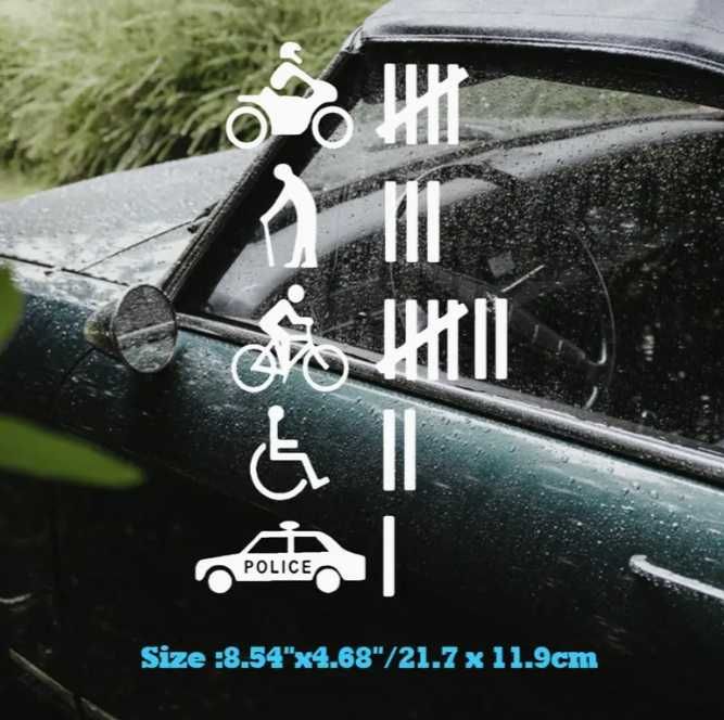 Стикер "Accident count"