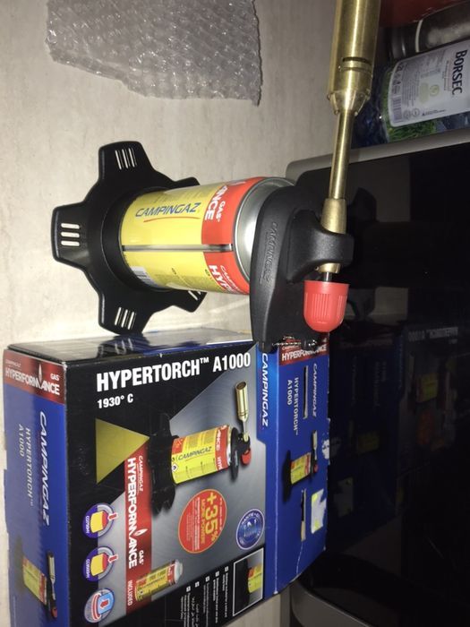 Lampa Instalator Profesională cu Gaz Campingaz A1000 Hyperformance