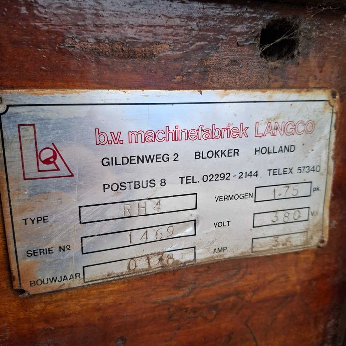 Langco masina de sortator Cartofi