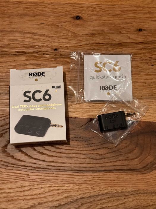 Rode SC 1 si SC 6 | prelungitor / adaptor lavaliera, microfon video