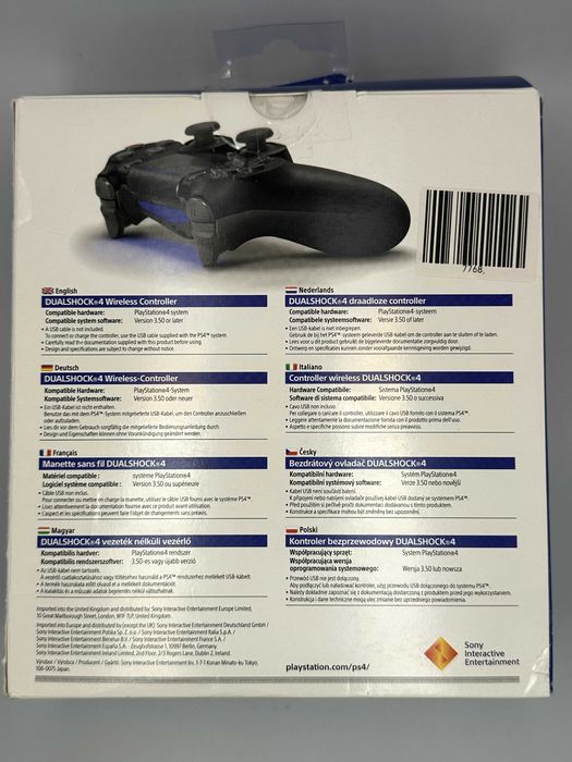 Controler Playstation 4 Controller Dualshock 4 Negru [#7769#]