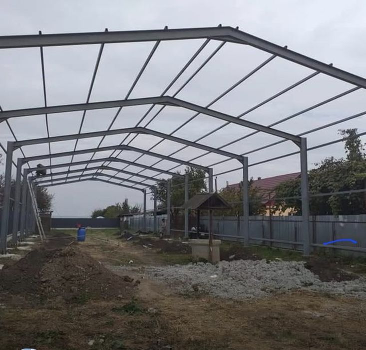 Hale structuri metalice de vânzare