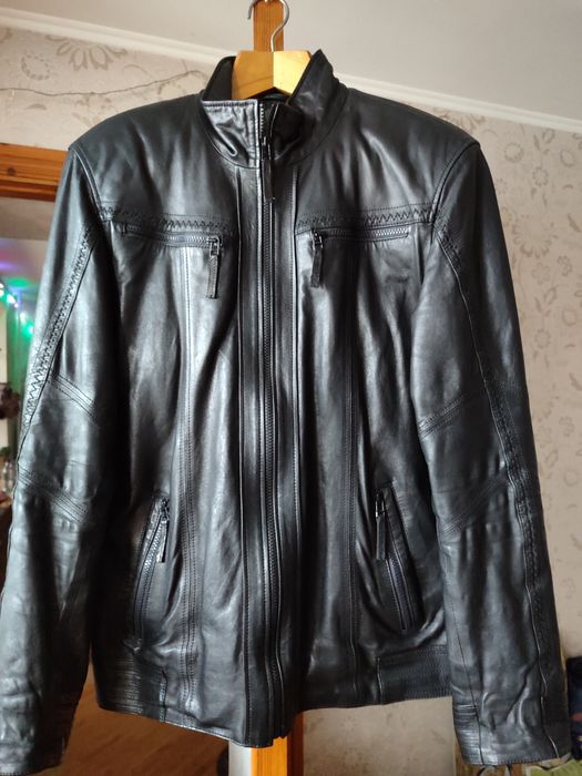 Караганда Продам куртку кож..Италия,оригинал,50/52р с подарком