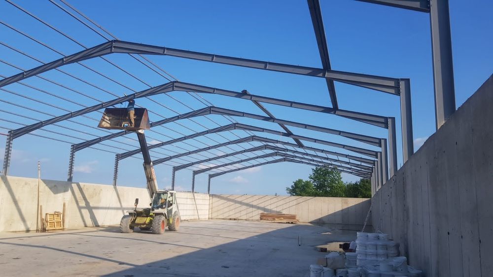 Vand structura metalica 20x50x6 special făcută pentru cereale