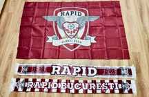 Steag Rapid București sau Eșarfă FC Rapid , Preț pe bucata la alegere