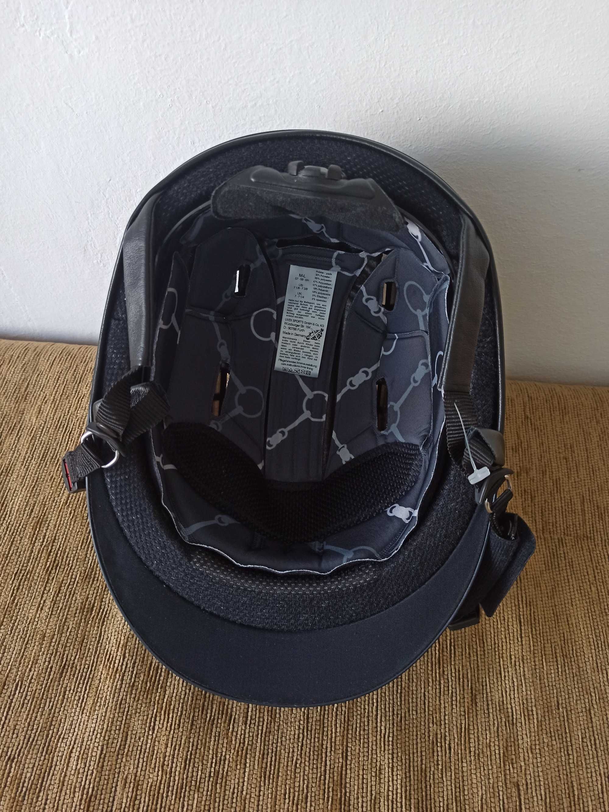 Cască echitație unisex Uvex Suxxeed Active. (NOUĂ)