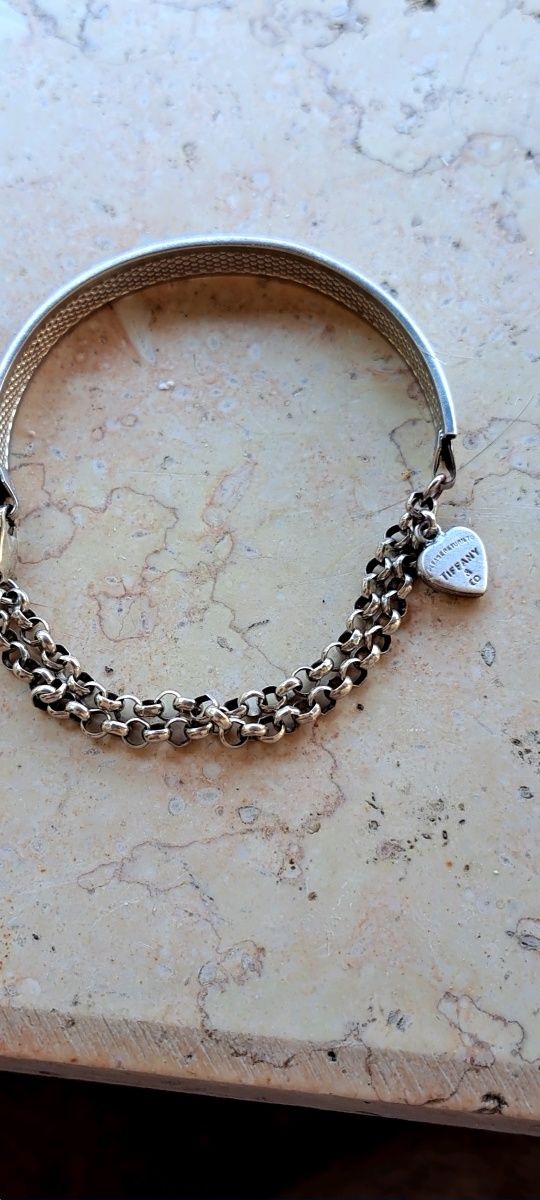 Vând brățară deosebită de argint 925 Tiffany