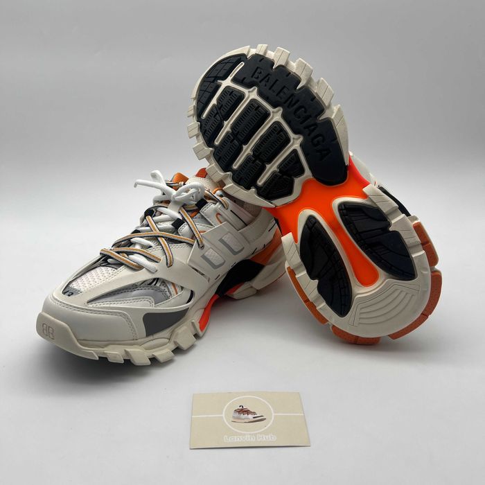 Balenciaga Track LED Orange White
