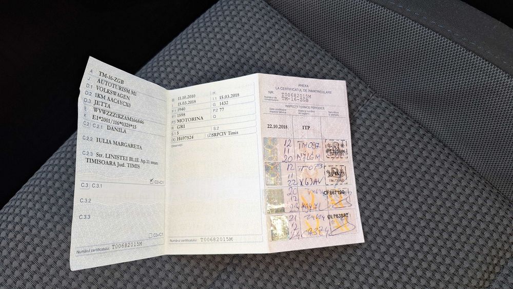 Volkswagen Jetta  2010 de vanzare - masina intretinuta