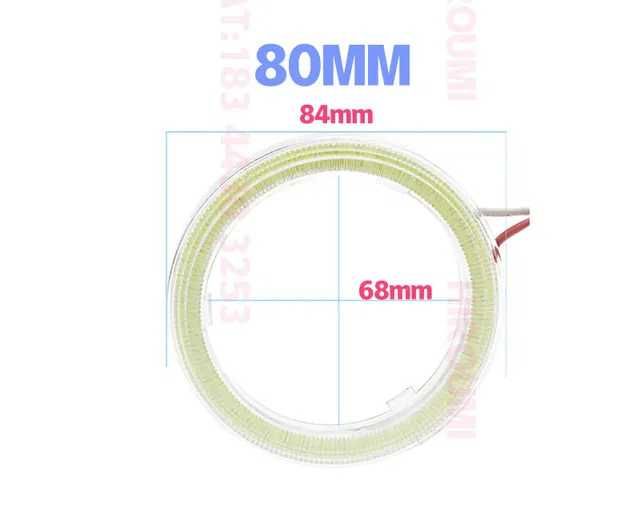 Kit Inele ANGEL EYES Cob Super Bright 60 -70 -80 -90 -100 -110 -120mm