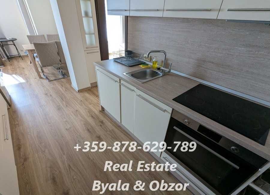 Добре обзаведен двустаен апартамент в гр.Обзор