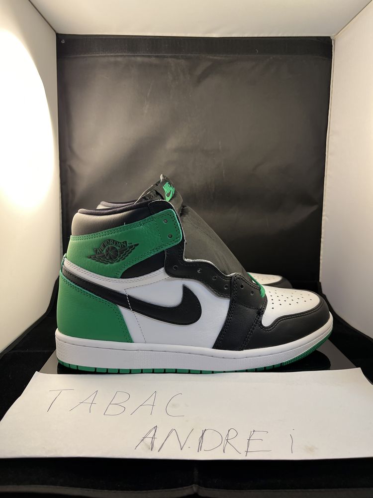 Jordan 1 high OG Lucky Green (43)