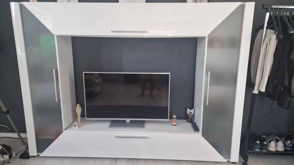 Entertainment Center cu depozitare LED