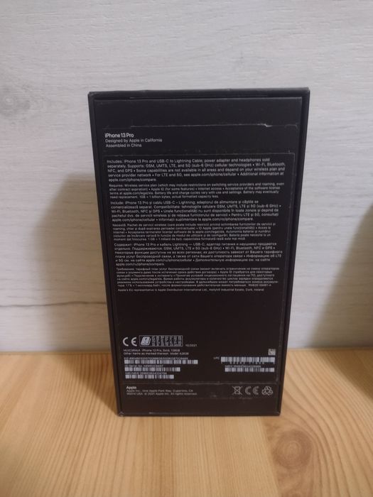 Cutie iPhone 13 pro pe gold !