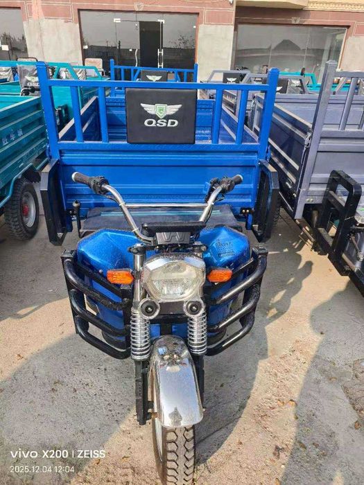 Мотоцикл грузовой. Elektro mototsikllari gruzovoy. Tritzikl Muraveylar