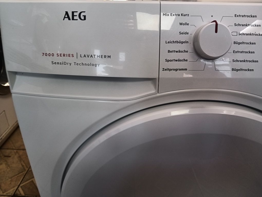 Сушилня с термопомпа АЕГ Aeg Series 7000 A+++ 8кг 2 години гаранция,!