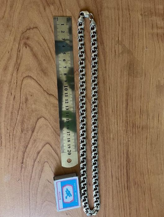 Цепочка серебро 100гр примерно