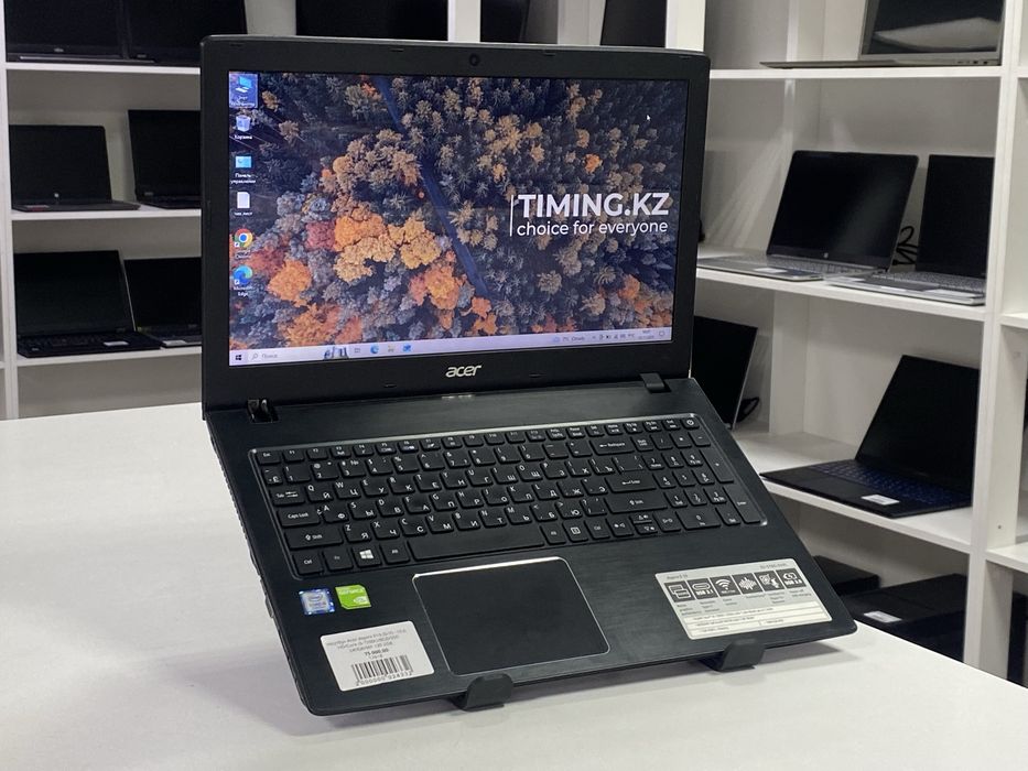 Офисный ноутбук Acer Aspire E15 - Core i5-7200U/8GB/SSD 256GB/MX130